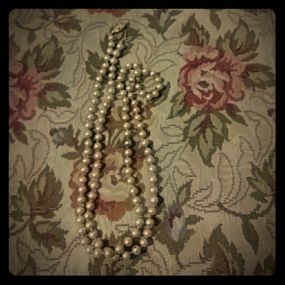 31in real saltwater 14k pearls